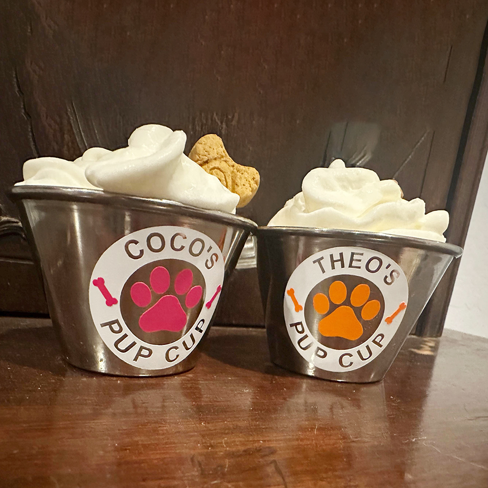 Personalized Pet Stainless Steel Reusable Mini Pup Cup Mug | BKPet273