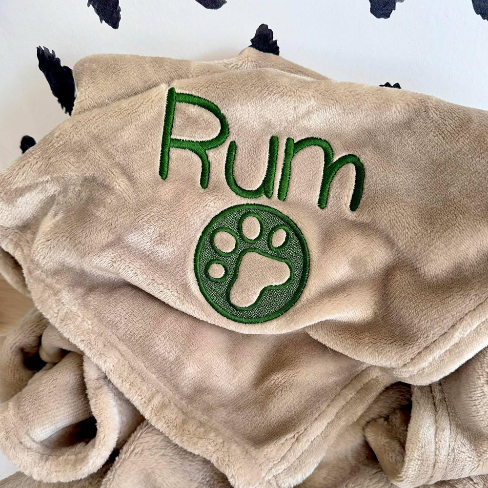 Personalized Warm Pet Blanket for Comfort & Unique | BKPet239