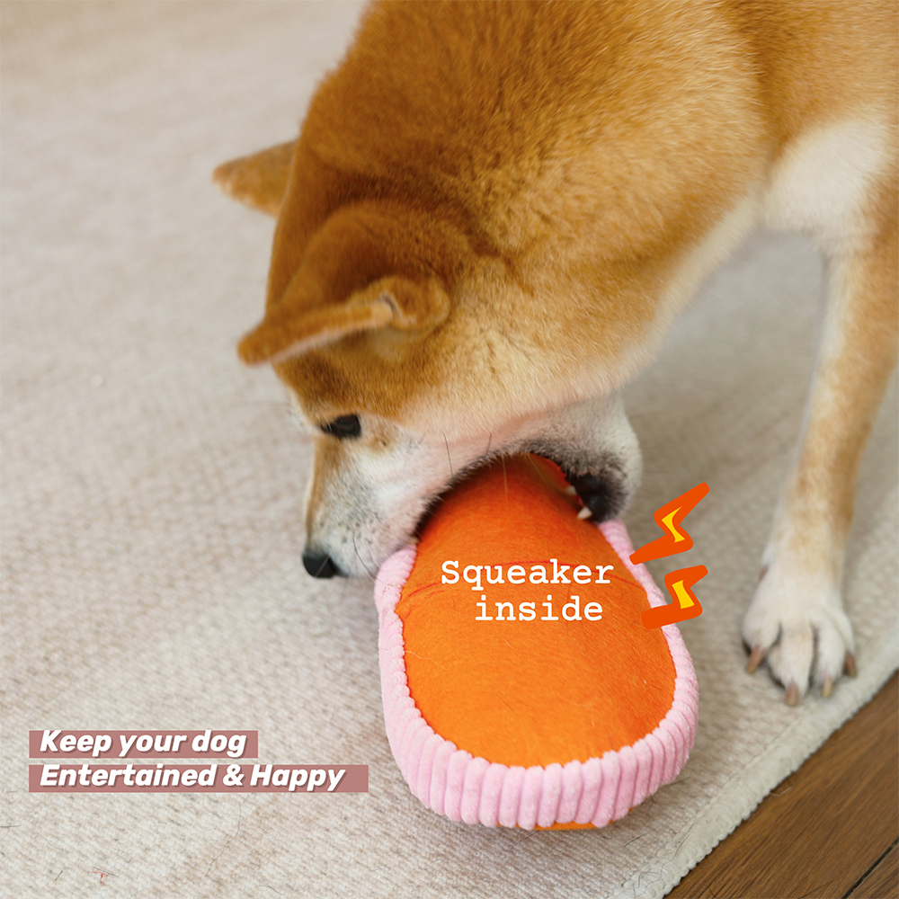 Personalized Puppy Soft Cotton Shoes Chew Toy | BKPet155