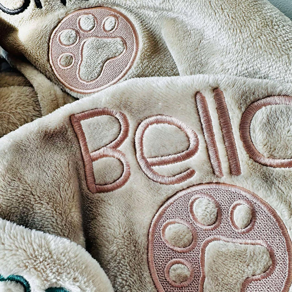 Personalized Warm Pet Blanket for Comfort & Unique | BKPet239