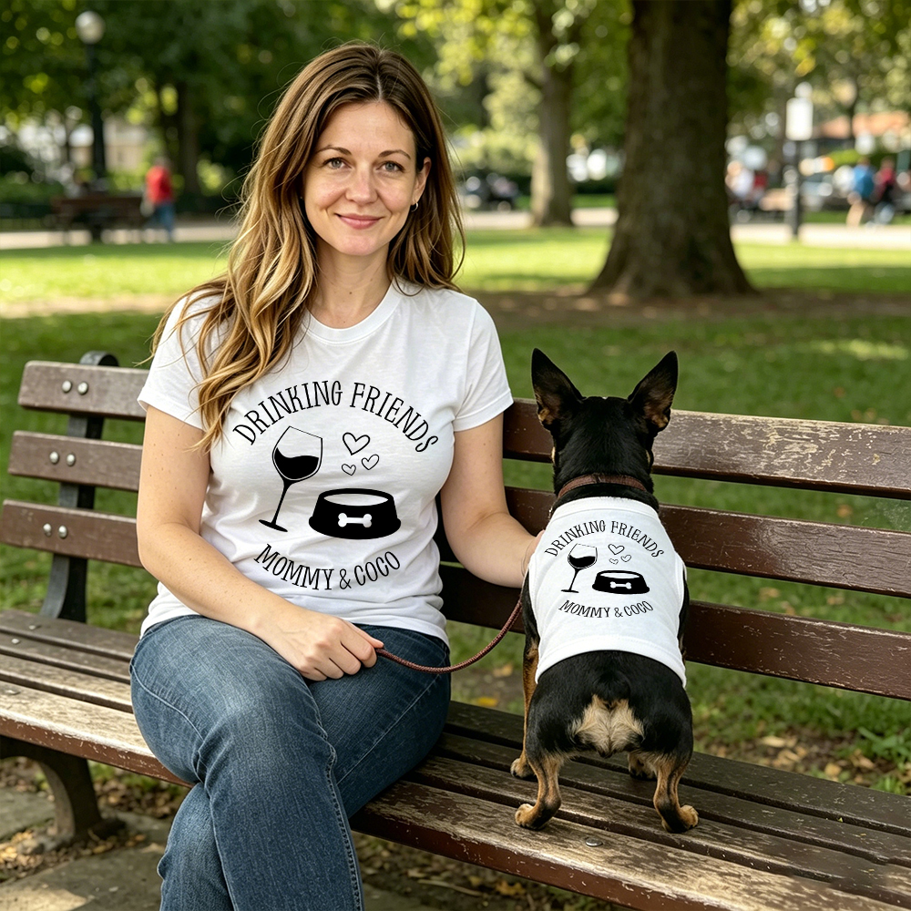 Personalized Mommy/Daddy & Pet Matching Shirt | BKPet460