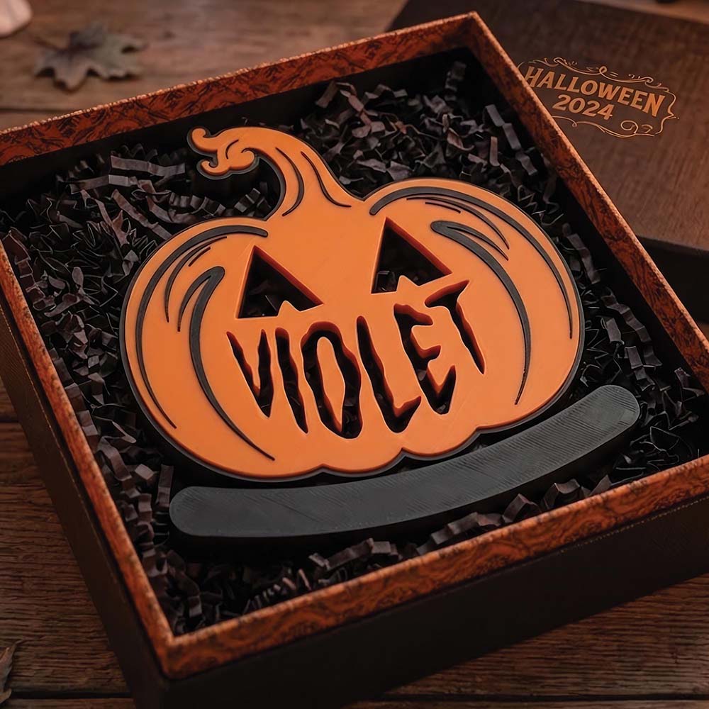 Personalized Halloween Style Name Wobble Figure | MNHalloween16