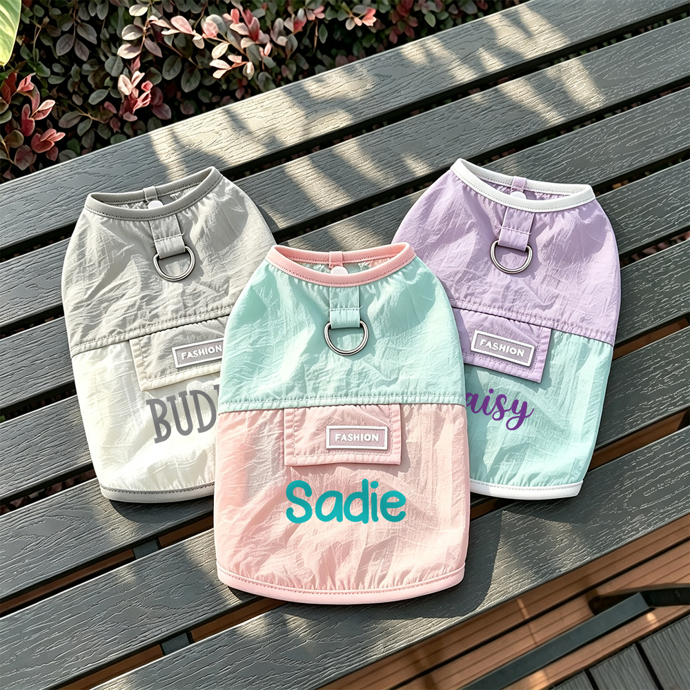 Personalized Pet Summer Cool And Sun Protection Vest | MNCloth248