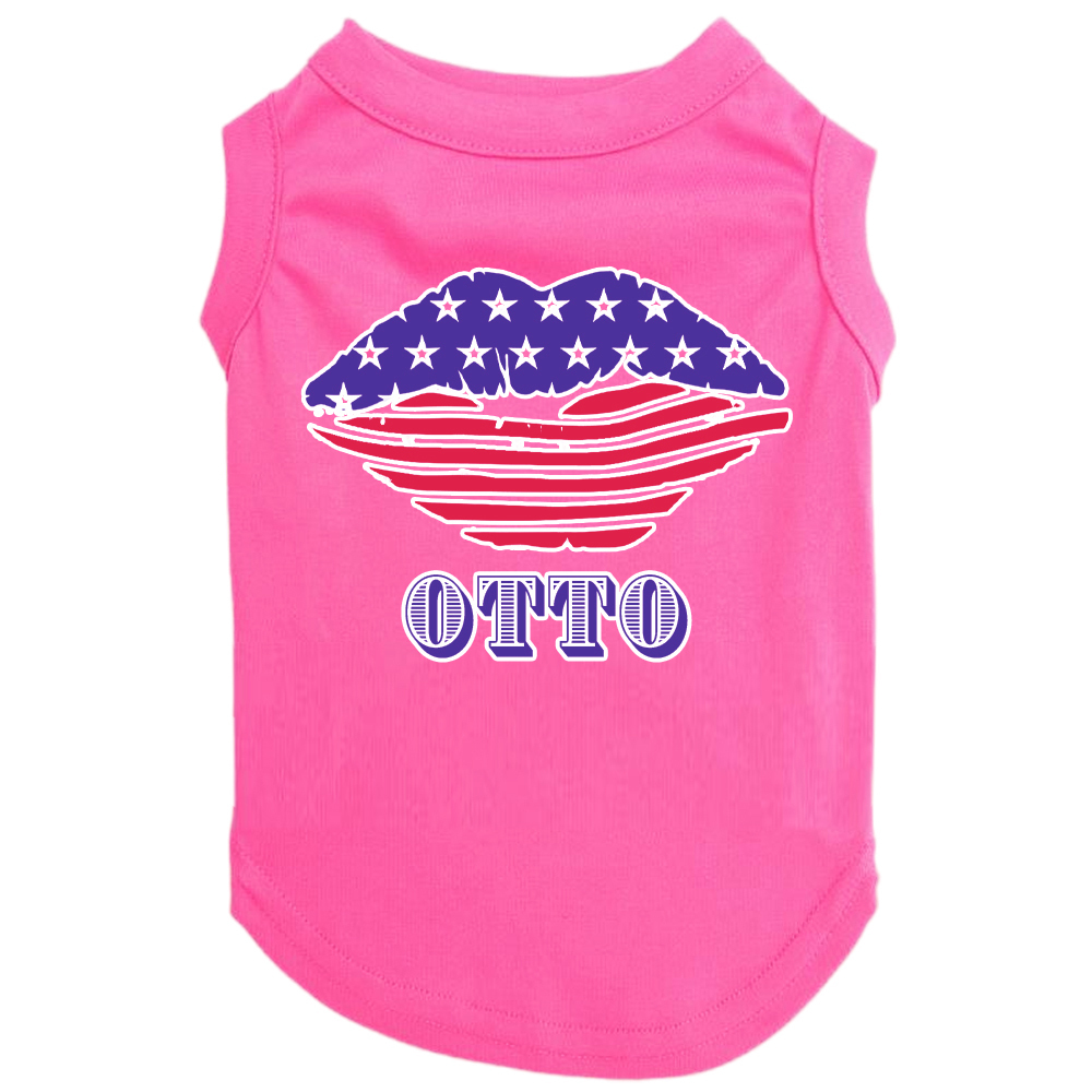Personalized The 4th of July Soft Pet Shirt | BKPet151