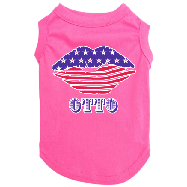 Personalized The 4th of July Soft Pet Shirt | BKPet151