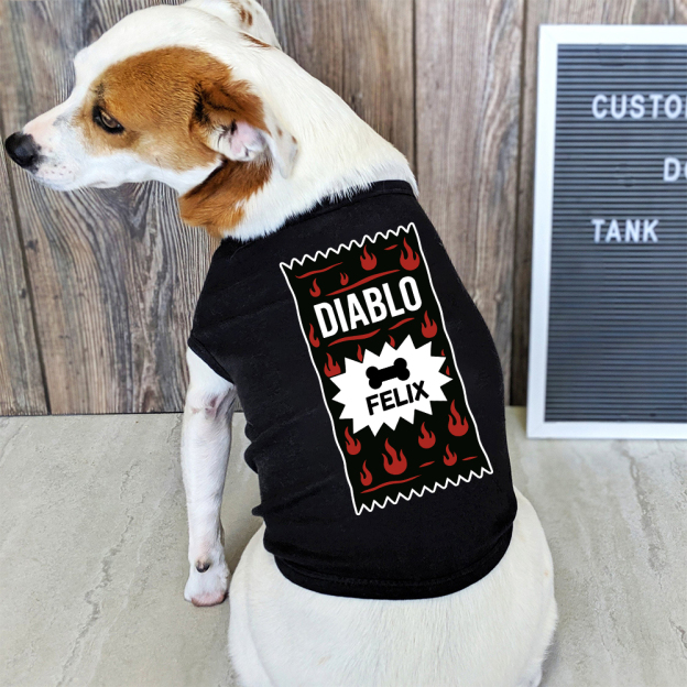 Personalized Funny Hot Sauce Packets Matching Pet Shirt | BKPet227