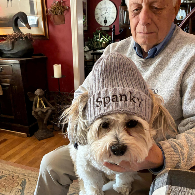 Personalized Embroidered Pet Knit Beanie | BKPet433