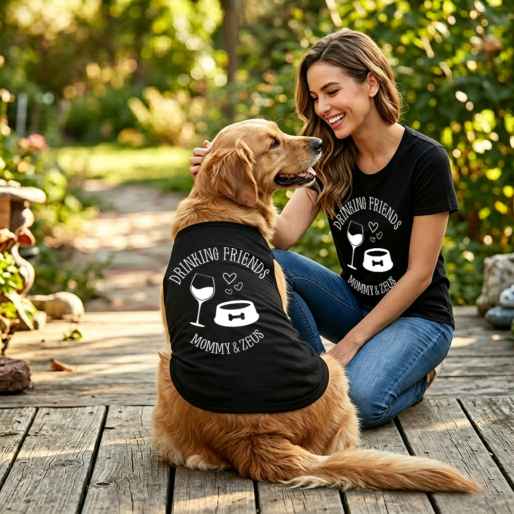 Personalized Mommy/Daddy & Pet Matching Shirt | BKPet460