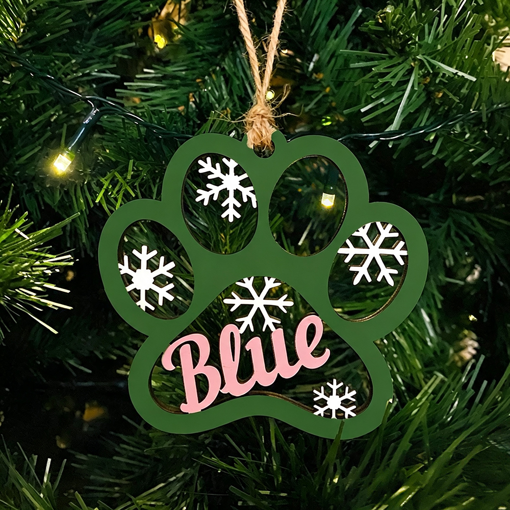 Personalized Wooden Christmas Ornaments | MNGift20