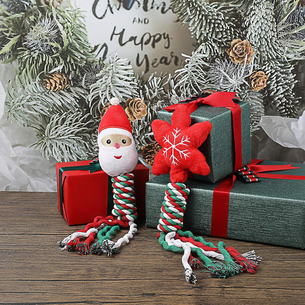 Personalized Christmas Pet Squeaky Chew Toy | MCGift111