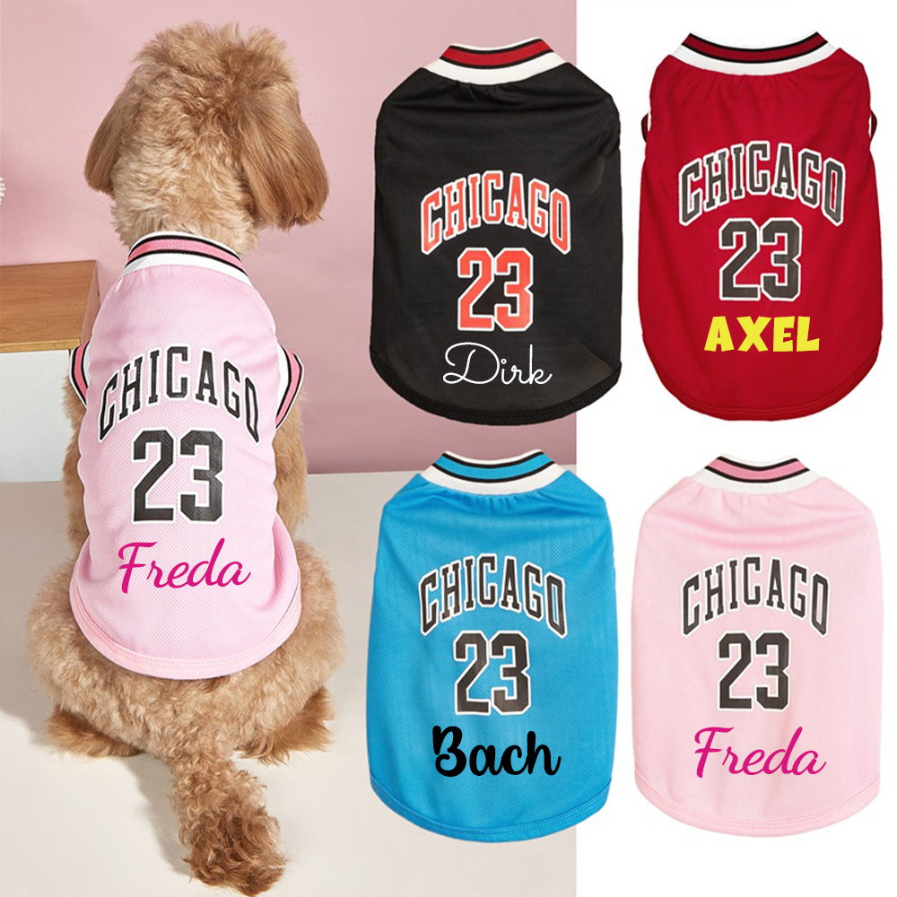 Personalized Pet Basketball Breathable Sport Jersey | BKPet169