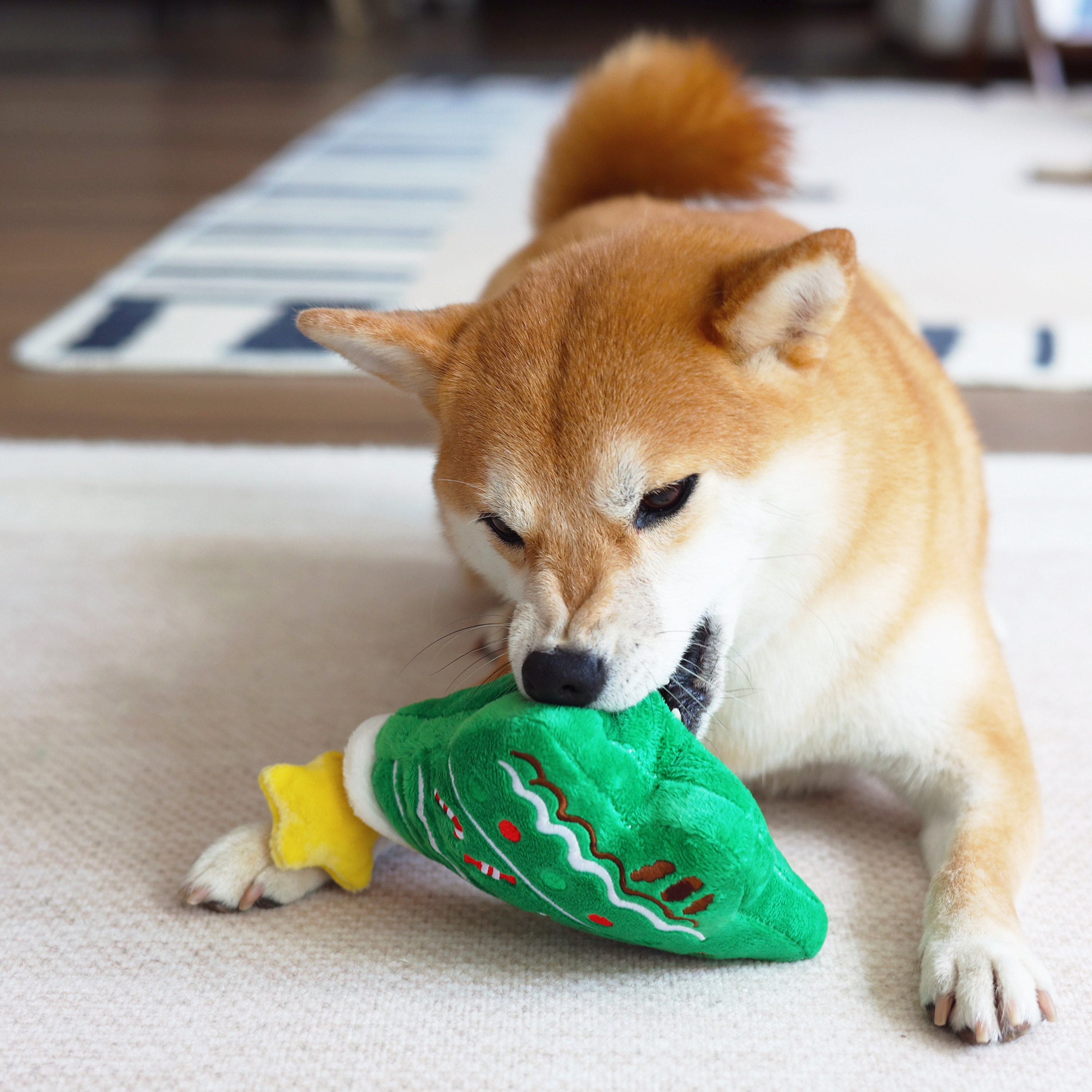 Christmas Tree Dog Plush Squeaky Toys | BKPet133