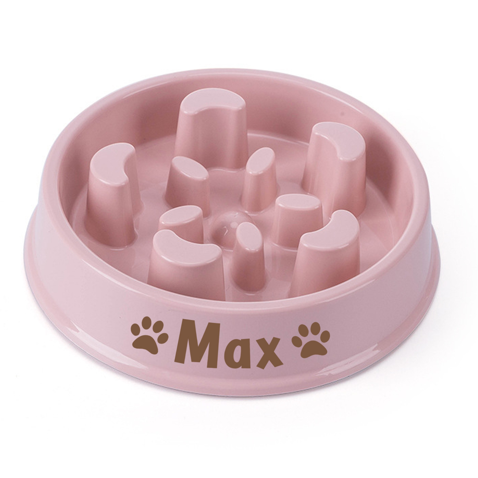 Personalized Anti-Choking Slow Feeder Pet Bowl | BKPet81