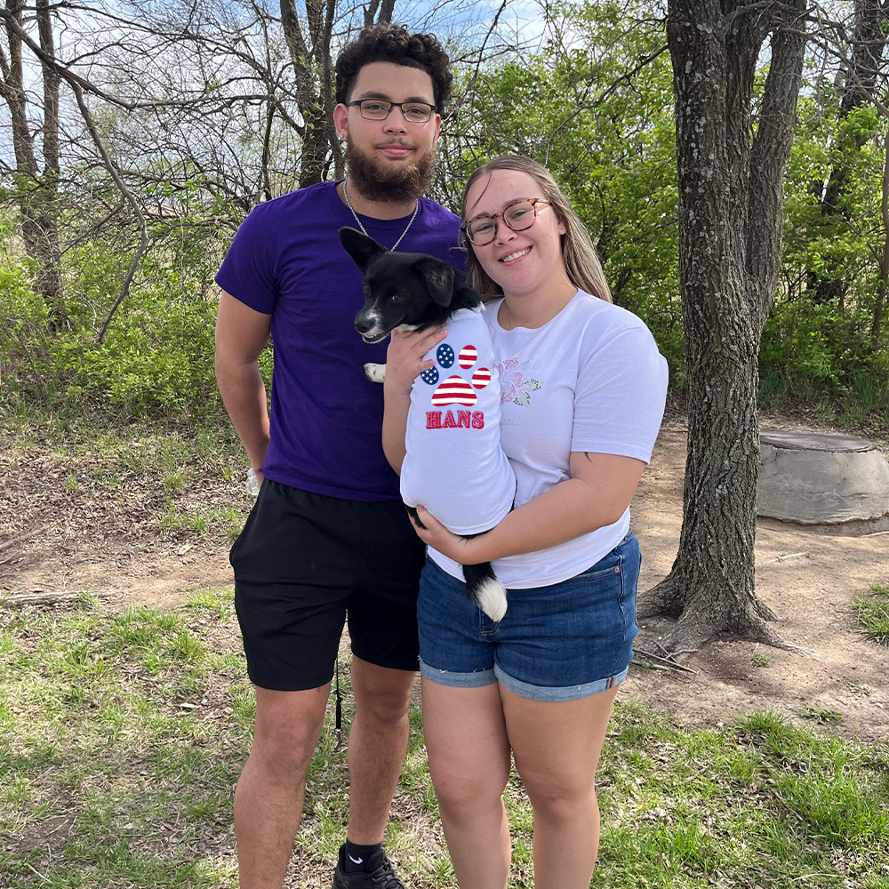 Personalized The 4th of July Soft Pet Shirt | BKPet151