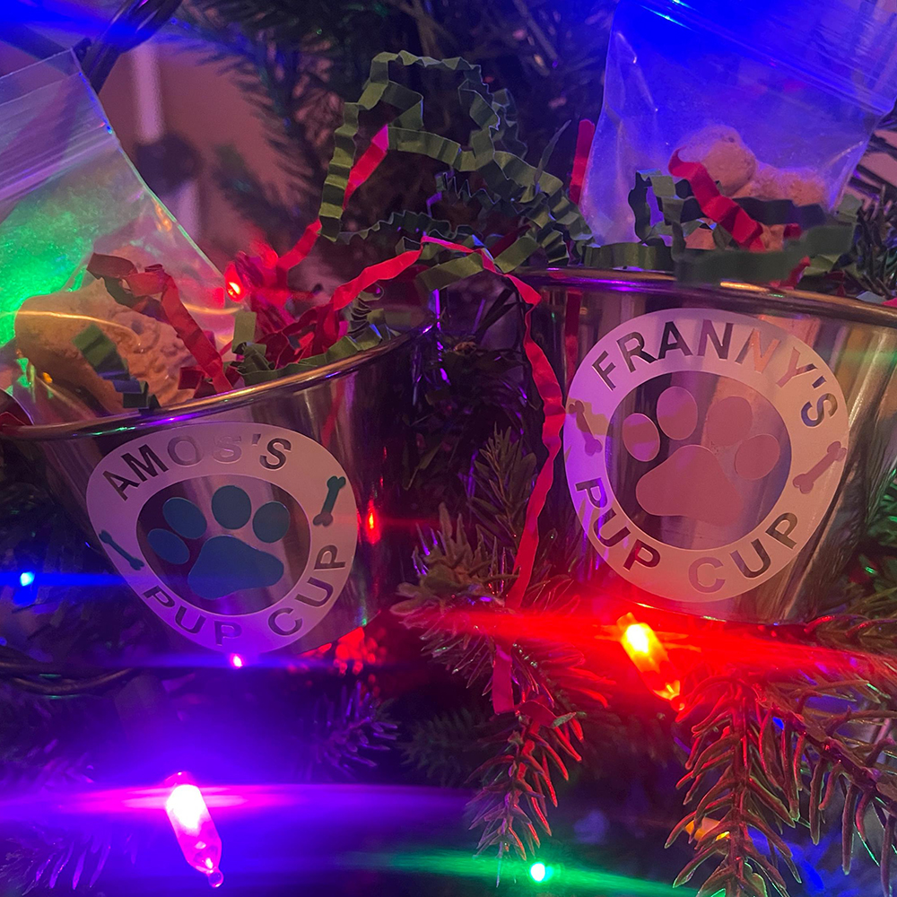 Personalized Pet Stainless Steel Reusable Mini Pup Cup Mug | BKPet273