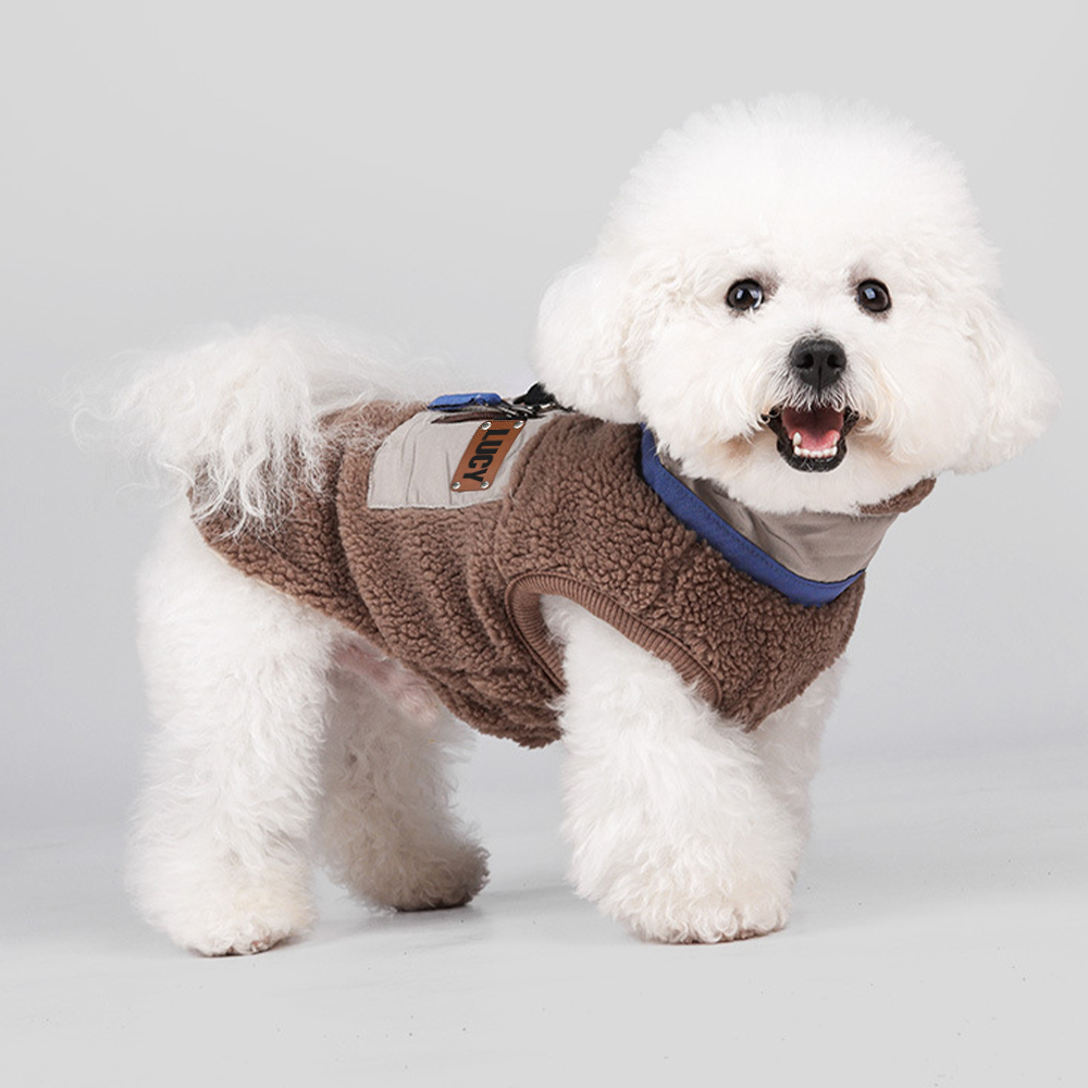 Personalized Leather Patch Pets Color Sweatshirts | BKPet275