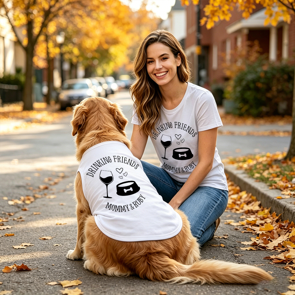 Personalized Mommy/Daddy & Pet Matching Shirt | BKPet460