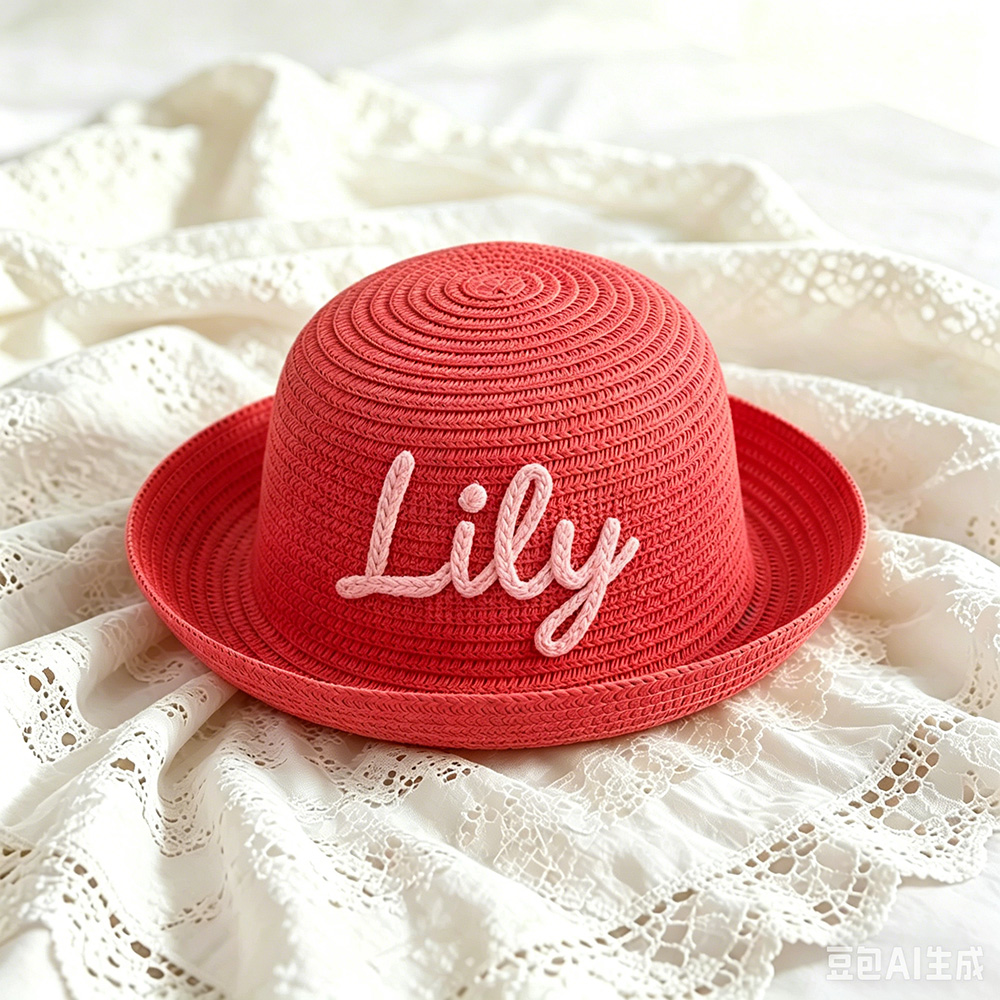 Personalized Embroidery Baby Toddler Summer Hat | MNSummer13