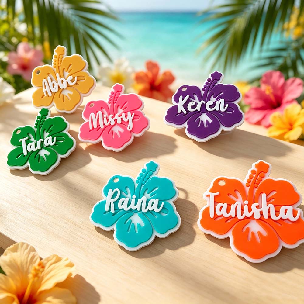 Personalized 3D Printed Backpack Name Tag | MNGift12