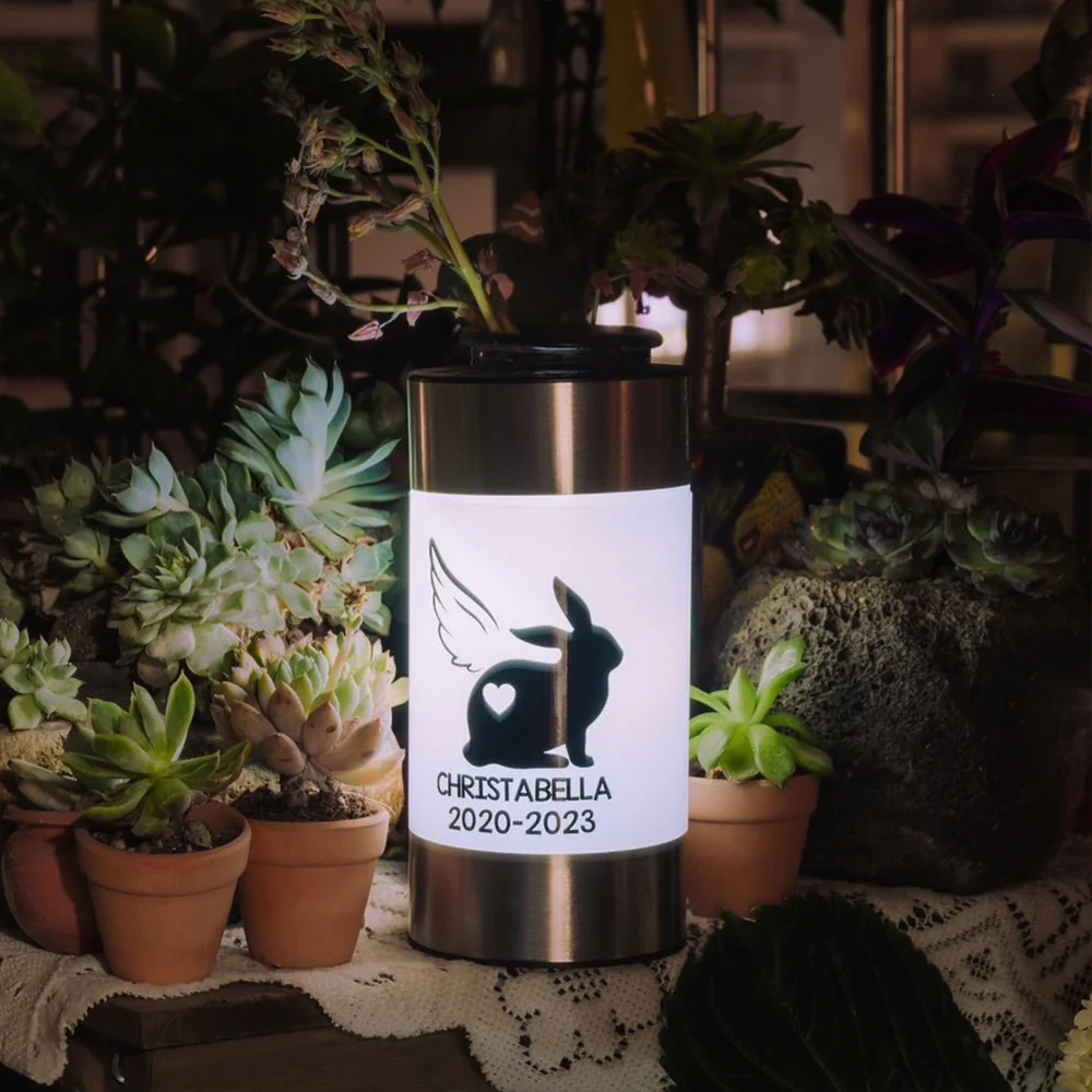 Personalized Pet Loss Gift Memorial Solar Light | BKPet186