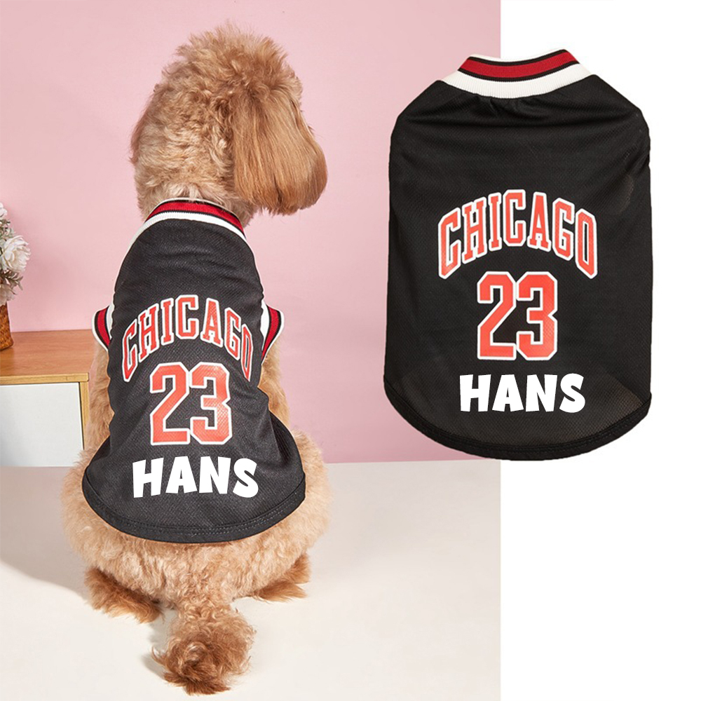 Personalized Pet Basketball Breathable Sport Jersey | BKPet169