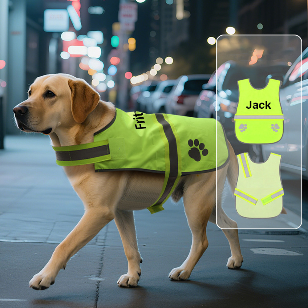  Personalized Embroidered Pet Safety Vest| BKPet293