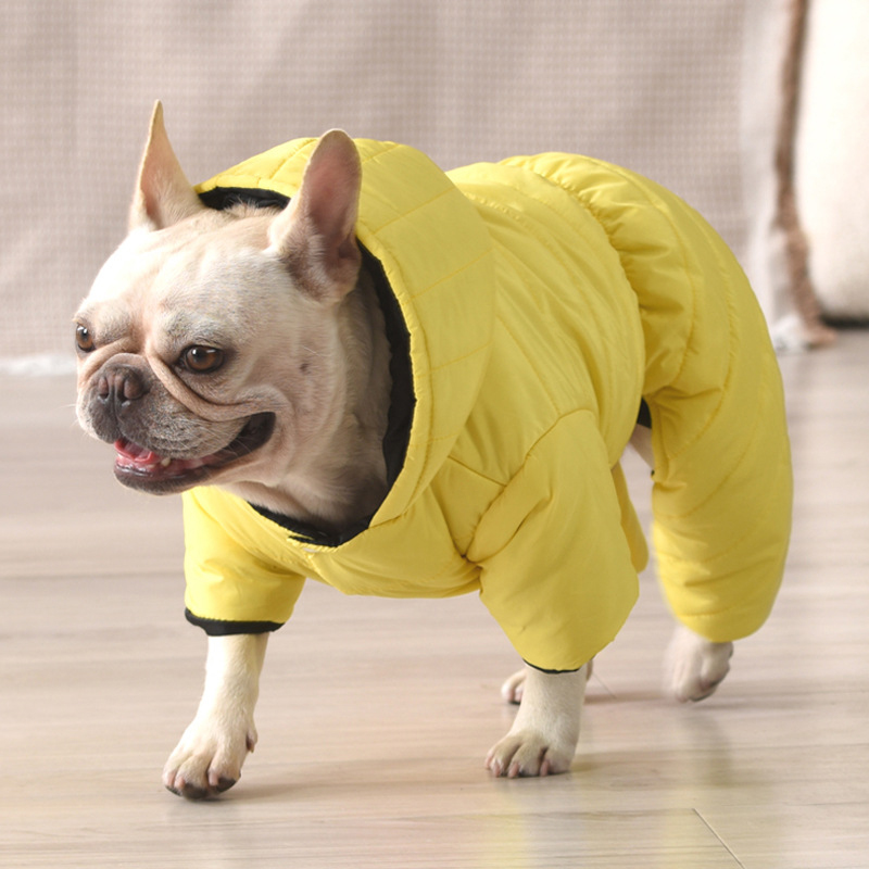 Personalized Pet Winter Warm Windproof Large Puffer Jacket | BKPet310