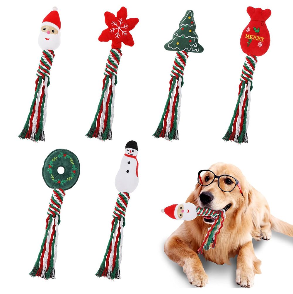 Personalized Christmas Pet Squeaky Chew Toy | MCGift111