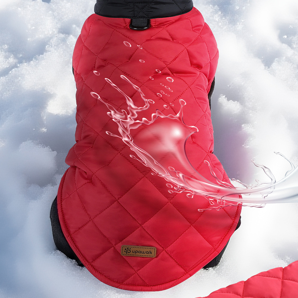 Personalized Pets Reversible Warm Chalet Jacket | BKPet208