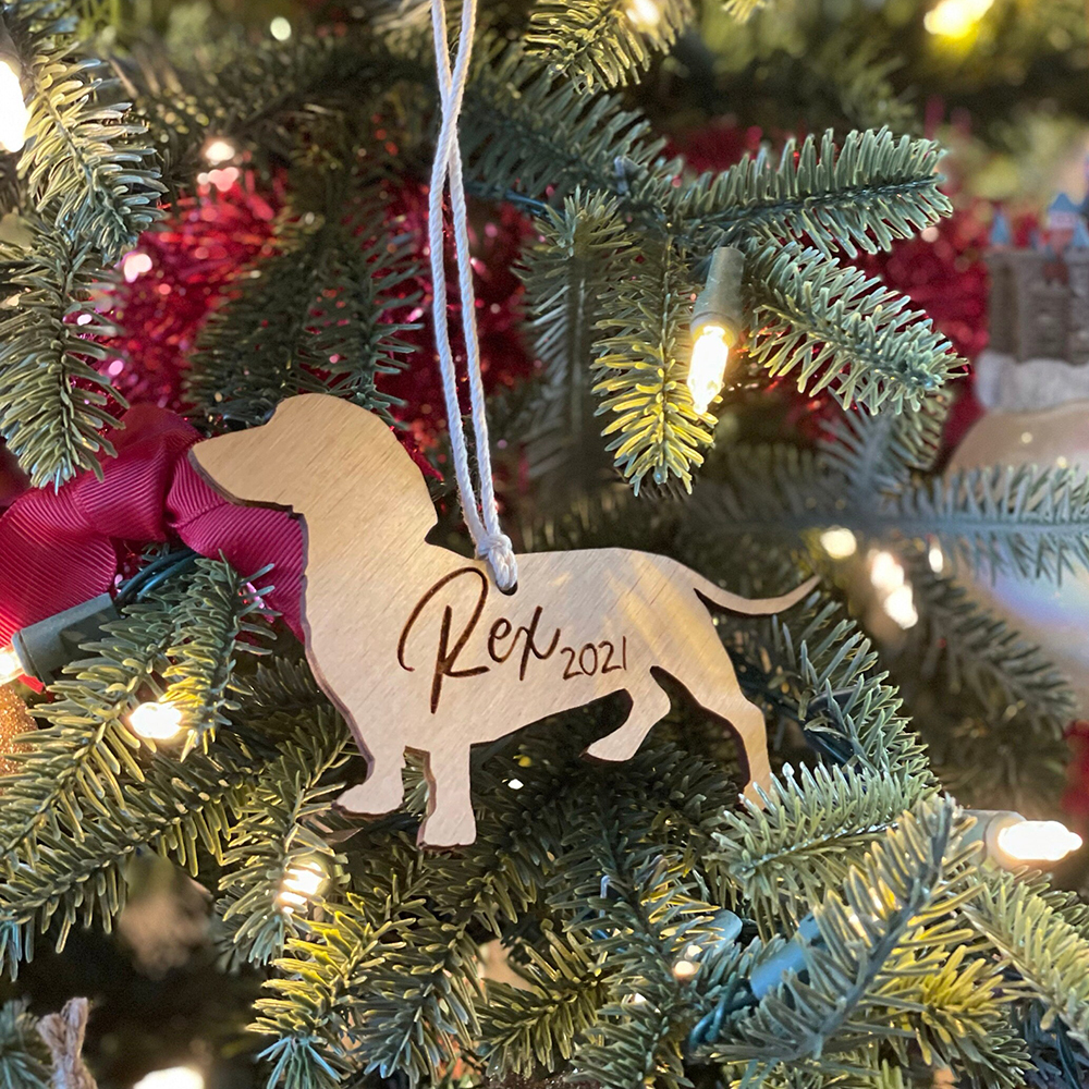 Personalized Pet Wood Ornament | BKPet247