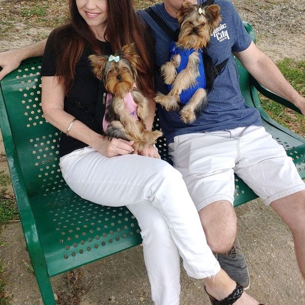 Personalized Dog Front Facing Mesh Pet Carrier | BKPet187