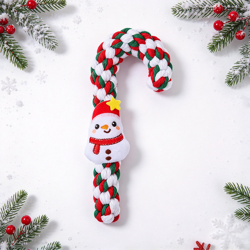 Christmas Rope Pet Knotted Chew Toy | MNToy29