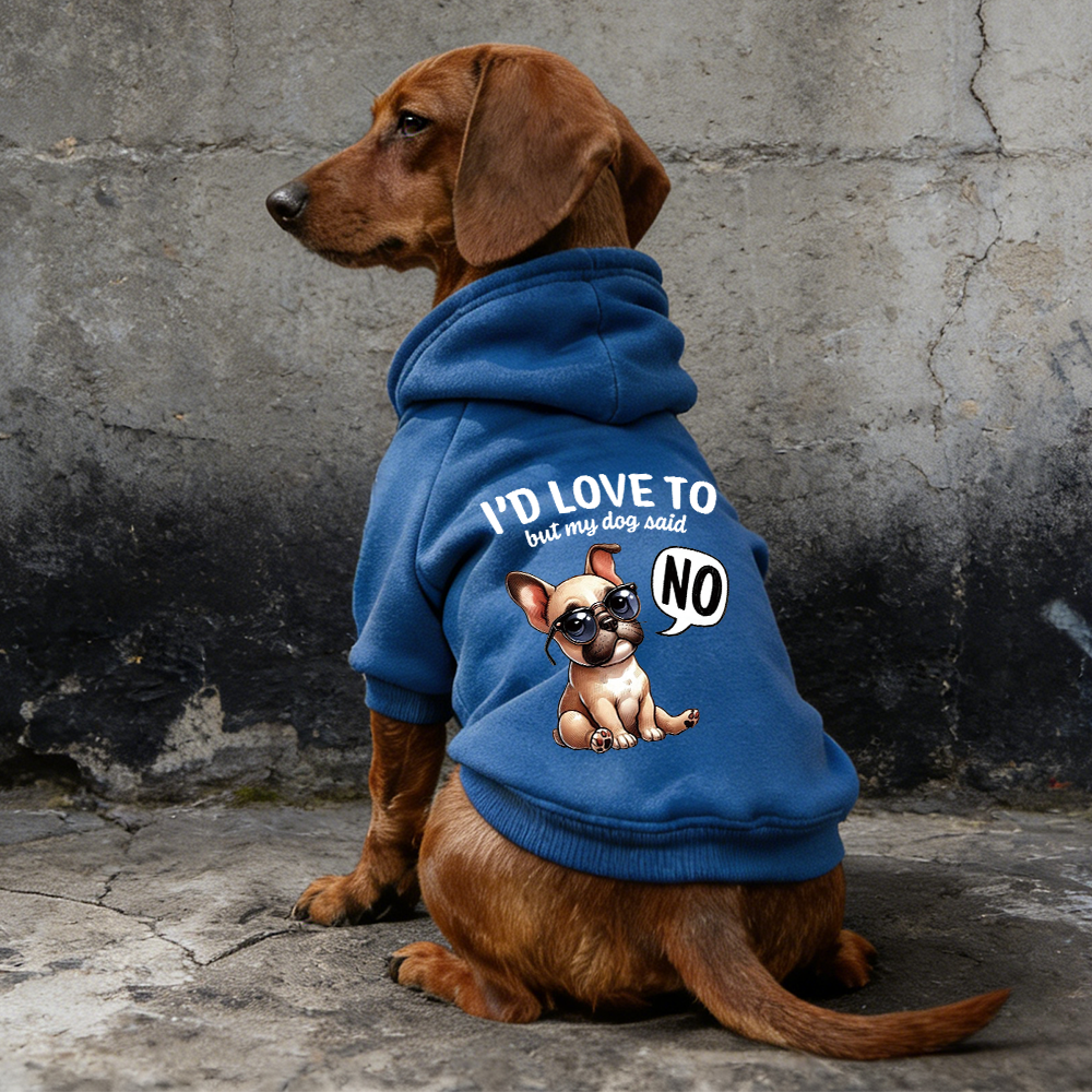 I'D LOVE TO Puppy Hoodie | BKPet330