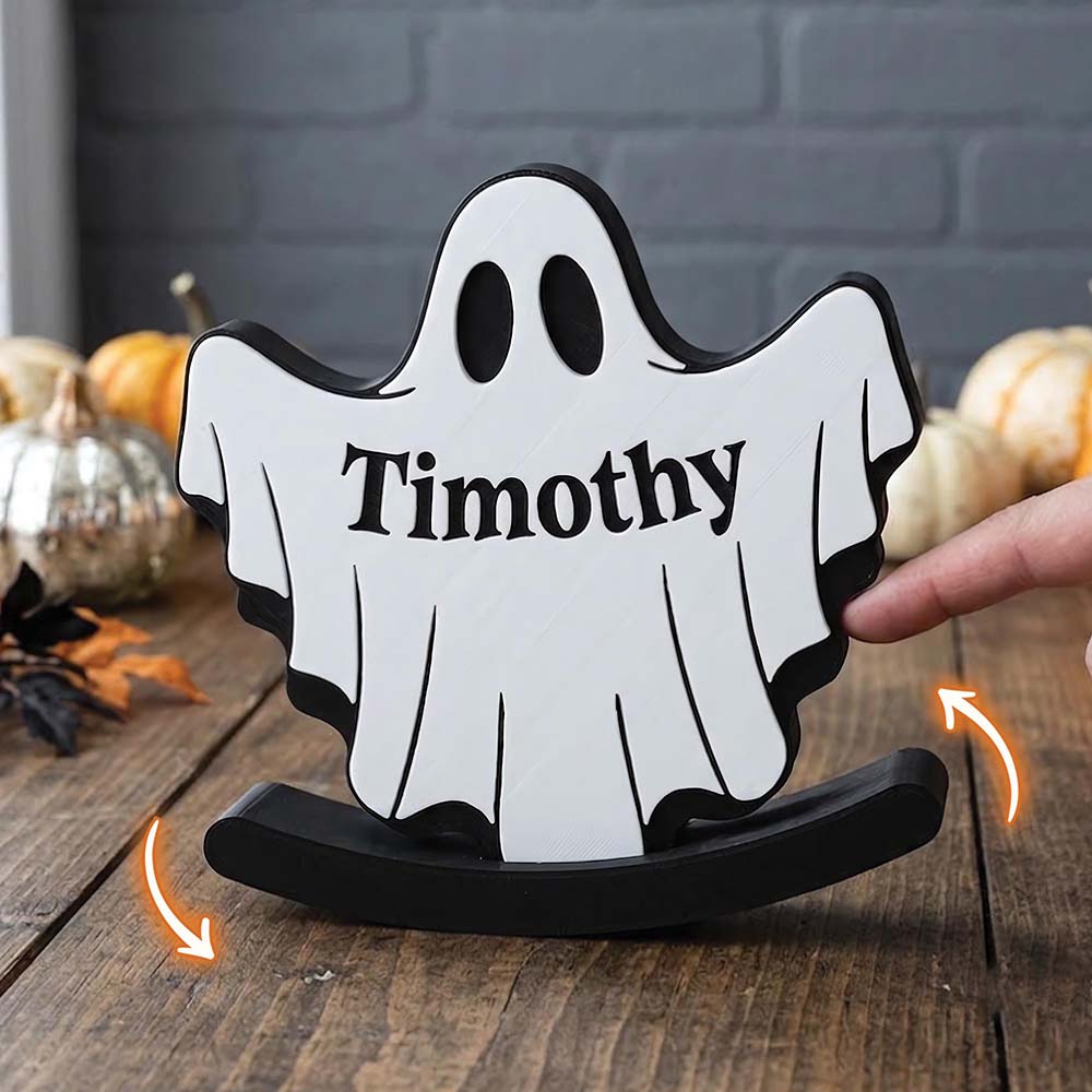 Personalized Halloween Style Name Wobble Figure | MNHalloween16