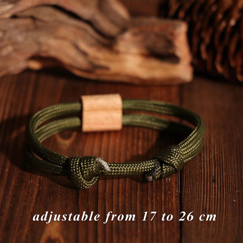 Personalized Engraved Pet Portrait Wooden Bracelet | MNMemo27