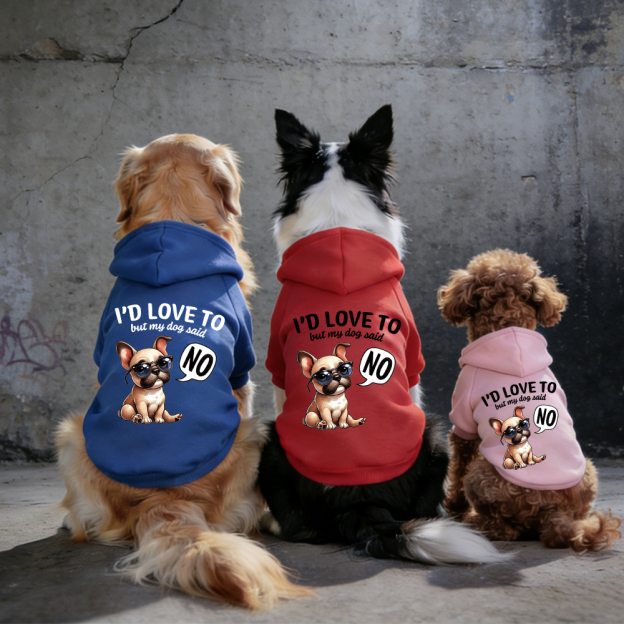 I'D LOVE TO Puppy Hoodie | BKPet330
