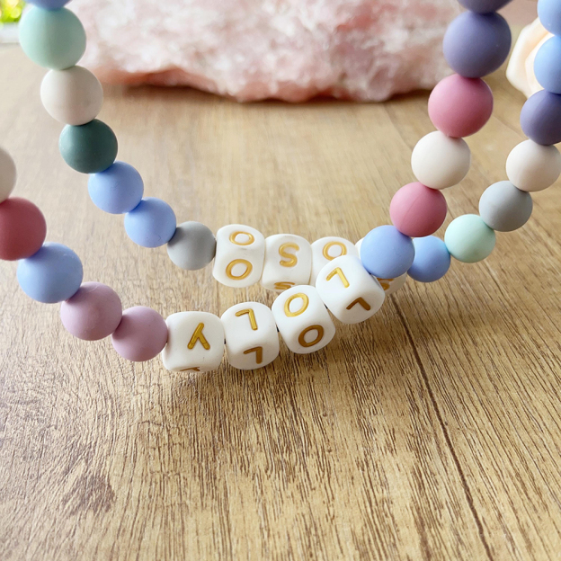 Personalized Handmade Beaded Adjustable Buckle Dog Collar | BKPet221