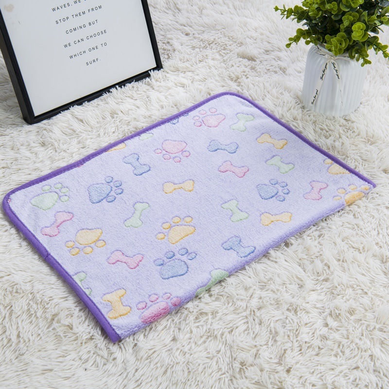 Personalized Embroidered Lovely Flannel Pet Blanket | BKPet198