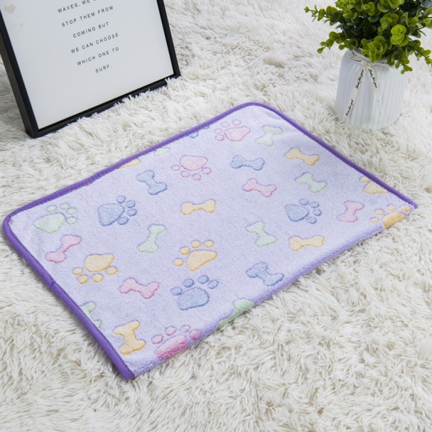 Personalized Embroidered Lovely Flannel Pet Blanket | BKPet198