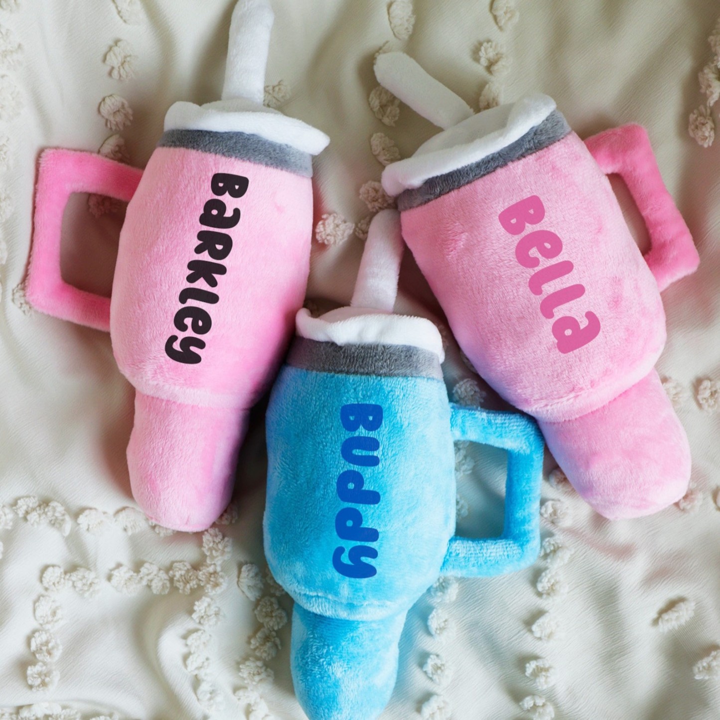 Personalized Tumbler Pet Squeaky Toy | BKPet86