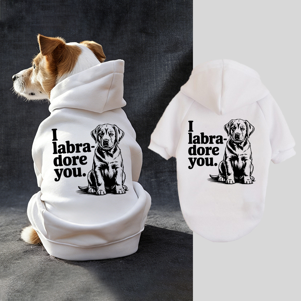 I Iabra dore you Puppy Hoodie | BKPet315