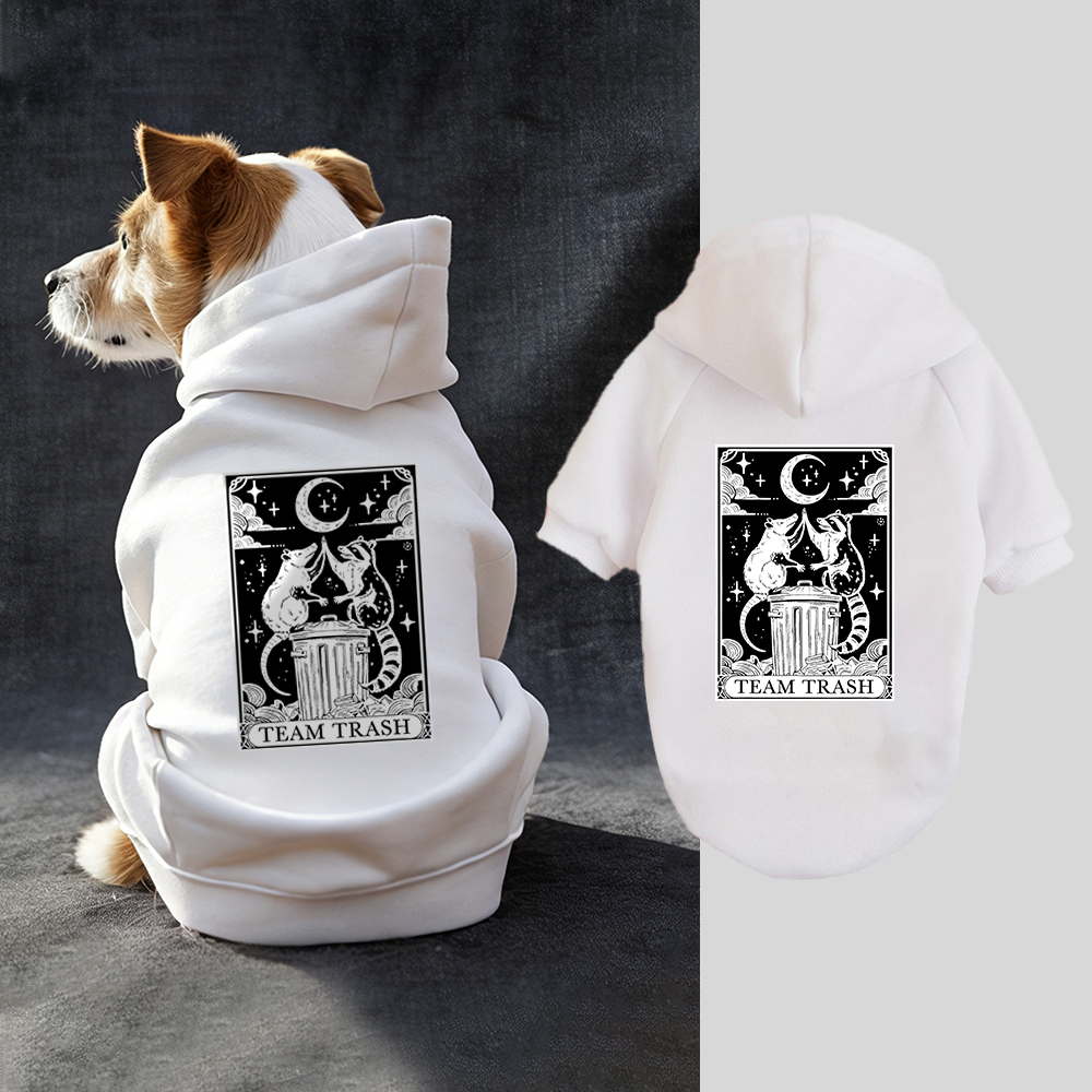 TEAM TRASH Puppy Hoodie | BKPet322