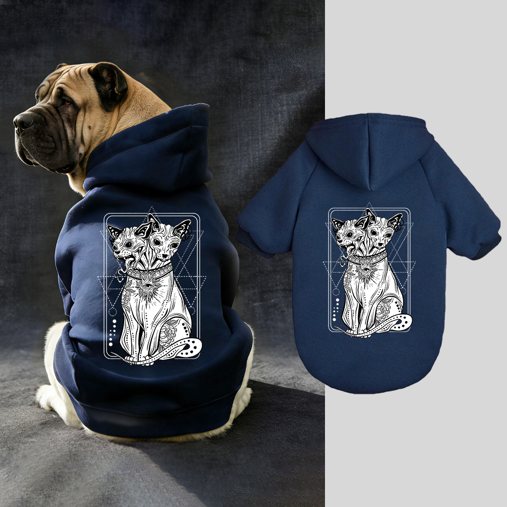 The Cat Goddess Bastet Puppy Hoodie | BKPet323