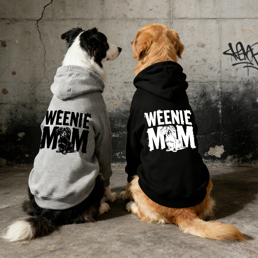 WEENIE MOM Puppy Hoodie | BKPet336