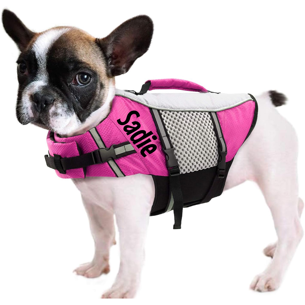 Personalized Pet Swimming Buoyancy Reflective Safety Shark Vest | BKPet406