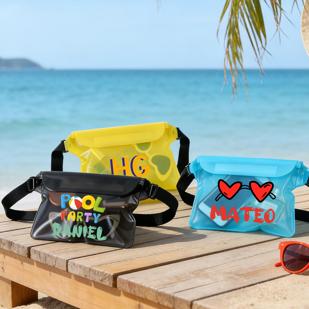 Personalized Colourful Waterproof Pool Beach Bag | MNSummer08