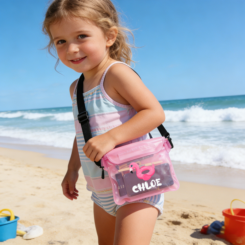 Personalized Colourful Waterproof Pool Beach Bag | MNSummer08
