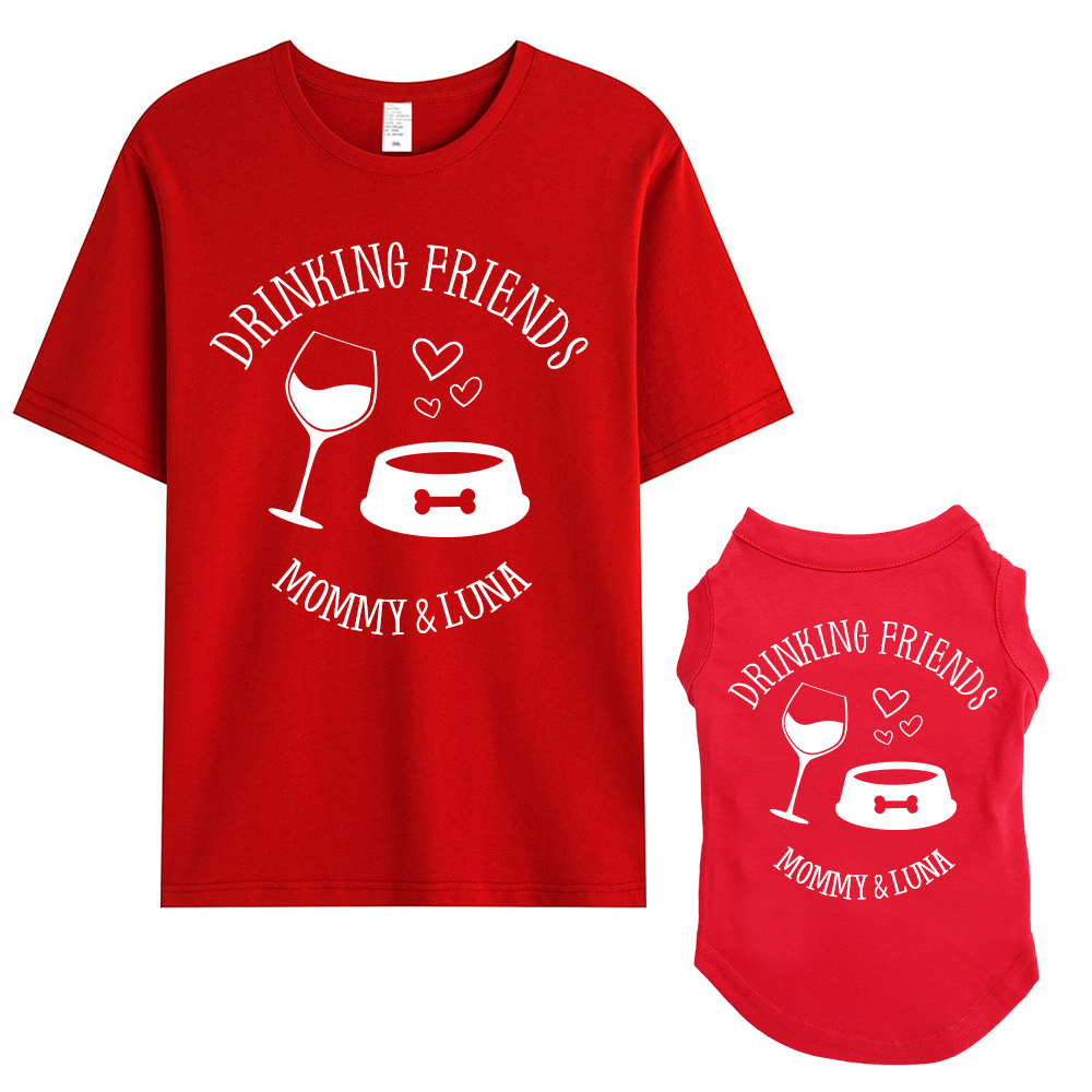Personalized Mommy/Daddy & Pet Matching Shirt | BKPet460