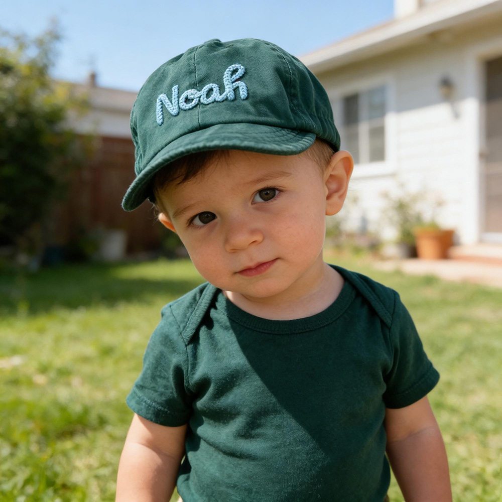 Personalized Embroidery Baby Summer Baseball Hat | MNSummer12