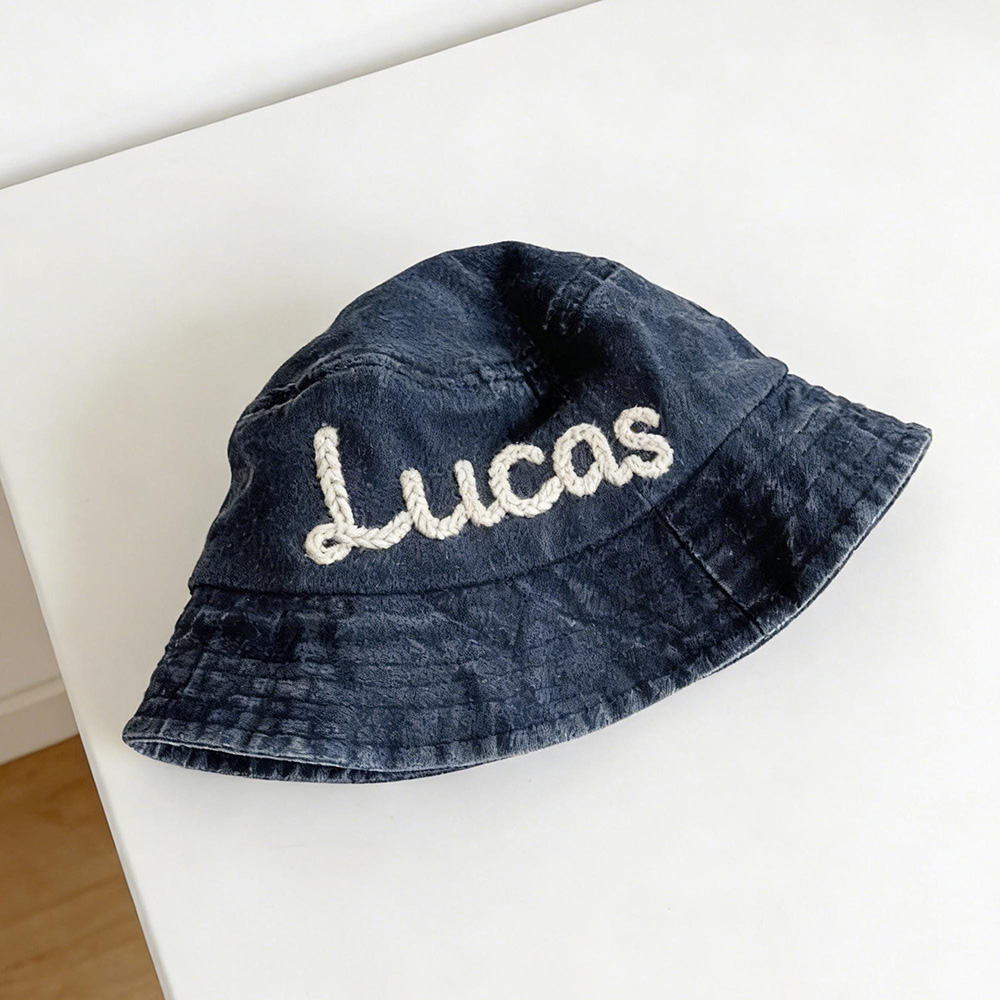 Personalized Embroidery Baby Bucket Hat With Name | MNSummer11